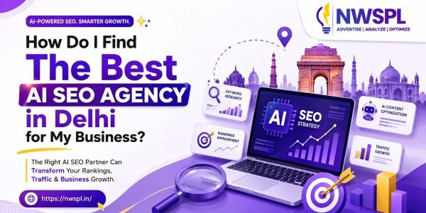 AI SEO Agency in Delhi by NWSPL – AI-powered SEO services for better rankings, traffic, and business growth
